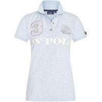 Produktbild von HV Polo Favouritas Reitshirt Damen Blau Weiß Größe S
