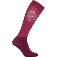 Produktbild von HV Polo Favouritas Reitsocken Winter Rot Unisex Größe 35-38