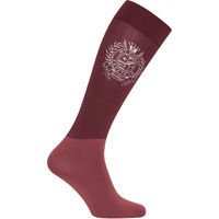 Produktbild von HV Polo Favouritas Reitsocken Winter Unisex Größe 35-38 Braun Rot