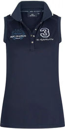 Produktbild von HV Polo Favouritas Tech Ärmelloses Reitpolo für Damen in Blau Größe M