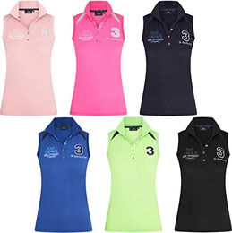 HV Polo Favouritas Tech Ärmelloses Reitpolo für Damen in Blau XL – Bild 1 von 8