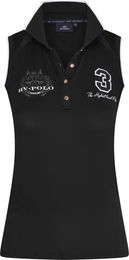 Produktbild von HV Polo Favouritas Tech Ärmelloses Reitpolo für Damen in Schwarz Größe S