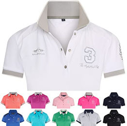 HV Polo Favouritas Tech Reitpolo Damen Weiß Größe M Frühling/Sommer – Bild 1 von 2