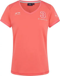 Produktbild von HV Polo Favouritas Tech Reitshirt für Damen in Rot Größe M