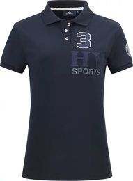 Produktbild von HV Polo Favourite Reitshirt Damen Blau Baumwolle Größe L