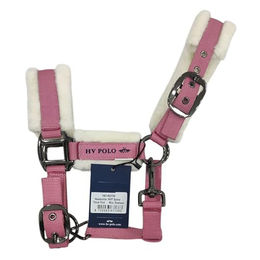 Produktbild von HV Polo Fellhalfter Sacha Think Pink Teddy Plüsch für Shetty in Rosa