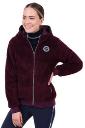 Produktbild von HV Polo Fleece Wendejacke Cathy Dark Berry für Reiter