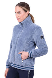 Produktbild von HV Polo Fleecejacke Tyra Cloud Grey Reitjacke für den Winter