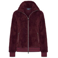 Produktbild von HV Polo Fleecejacke Tyra Dark Berry Reitjacke für Damen in Rot