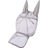 Produktbild von HV Polo Fliegenmaske HVPNova aus Nylon in Schwarz und Transparent