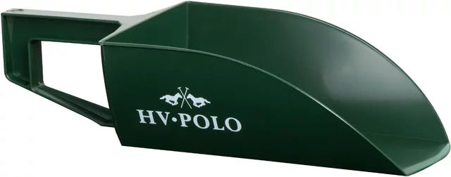 HV Polo Getreideschaufel flach aus Kunststoff in Grün – Bild 1 von 2