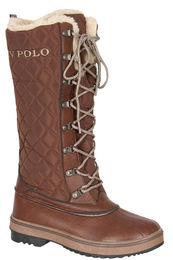 Produktbild von HV Polo Glaslynn Long Winterstiefel aus Kunstleder in Copper Braun