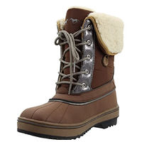 Produktbild von HV Polo Glaslynn Luxe Winter Reitstiefel für Damen in Braun Größe 42 wasserabweisend