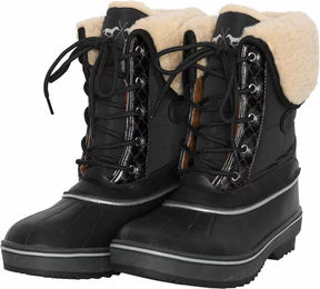 Produktbild von HV Polo Glaslynn Reitstiefel für Damen als Winterstiefel wasserabweisend Schwarz Größe 40
