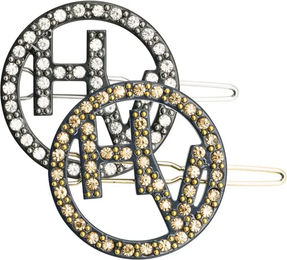 Produktbild von HV Polo Haarklammern für Damen Schwarz aus Kunstharz 2er Pack