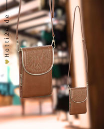 Produktbild von HV Polo Handytasche HVPArgentina aus Kunstleder in Cognac Braun