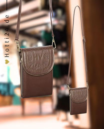 Produktbild von HV Polo Handytasche HVPArgentina aus Kunstleder in Dark Brown
