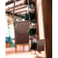 Produktbild von HV Polo Handytasche HVPArgentina aus Kunstleder in Dark Brown