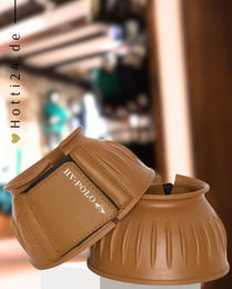 Produktbild von HV Polo Hufglocken Essential 2er Set Fox aus Gummi in Braun