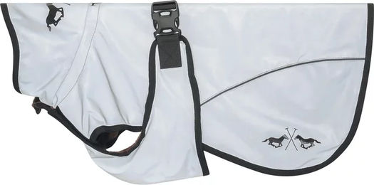 HV Polo Hundemantel PHi-Viz Silver-Reflective Größe M mit Plüschfutter – Bild 1 von 2