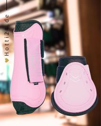 Produktbild von HV Polo HVPClassic Gamaschen und Streichkappen 4er Set Rosa für Pferde