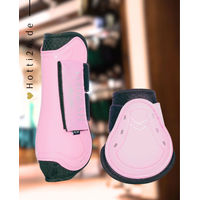 Produktbild von HV Polo HVPClassic Gamaschen und Streichkappen 4er Set Rosa für Pferde