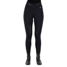 HV Polo HVPFavourite Summer Reitleggings Damen Schwarz mit Silikon Vollgrip Größe 40 – Bild 1 von 4