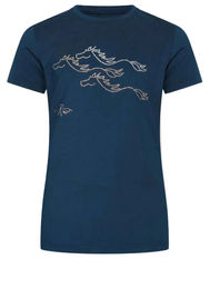 Produktbild von HV Polo Kids T-Shirt Lisa Navy Blau