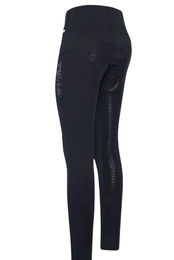 Produktbild von HV Polo Kinder Reitleggings Luci FullGrip Navy Blau mit Silikon Grip