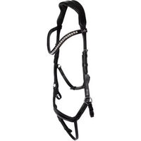 Produktbild von HV Polo Legacy deluxe Anatomisch geformter Reizäum aus Leder für Ponys in Schwarz