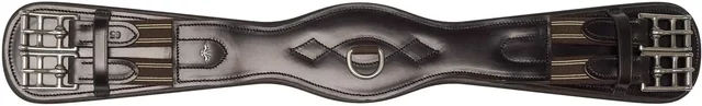Produktbild von HV Polo Legacy Dressurreitgurt aus Leder 55 cm in Schwarz oder Braun