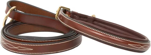 Produktbild von HV Polo Legacy Hundehalsband aus Leder in Braun Größe S