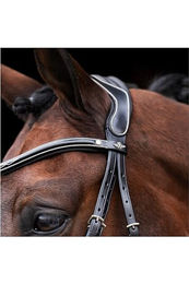 HV Polo Legacy Trense aus Leder in Schwarz für Vollblut – Bild 1 von 4