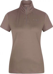 Produktbild von HV Polo Lumiere Reitshirt Damen in Beige und Braun Grösse XXL