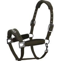Produktbild von HV Polo Luxury Pferdehalfter aus Nylon in Forest Green Größe Vollblut