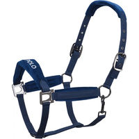 Produktbild von HV Polo Luxury Pferdehalfter aus Nylon in Navy Größe Vollblut