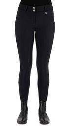 Produktbild von HV Polo Miranda FullGrip Reithose für Damen aus Softshell in Schwarz mit Winterfunktion und wasserabweisender Eigenschaft