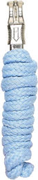 HV Polo Nena Longe Reiten und Führstrick mit Panikhaken aus Leder in Blau – Bild 1 von 2