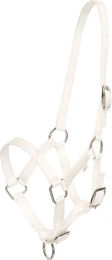 Produktbild von HV Polo Nena Pferdehalfter für Fohlen aus Nylon in Weiß