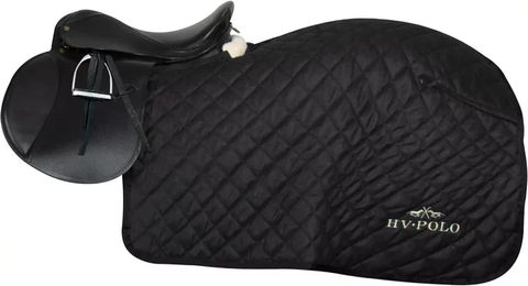 Produktbild von HV Polo Nierendecke für Pferde aus Wolle in Braun oder Schwarz Größe S