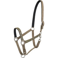 Produktbild von HV Polo Nylon Halfter für Pferde Beige Pony