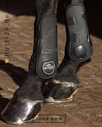 Produktbild von HV POLO Pferde Gamaschen HVPPro Hive aus Neopren Schwarz