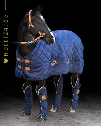 Produktbild von HV POLO Pferde Transportgamaschen HVPJet 4er Set Blau aus Polyester