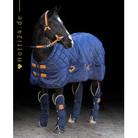 Produktbild von HV POLO Pferde Transportgamaschen HVPJet 4er Set Blau aus Polyester
