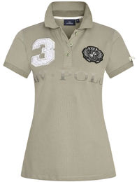 Produktbild von HV Polo Poloshirt für Damen in Gold Oil Green und Beige