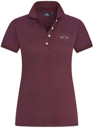 Produktbild von HV Polo Poloshirt HVPClassic in Dark Berry aus Baumwolle