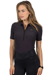 Produktbild von HV Polo Poloshirt Tech HVP4-Ever für Damen in Schwarz