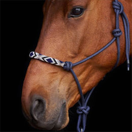 Produktbild von HV Polo Pony Halfter HVPLamu aus Kunststoff in Blau