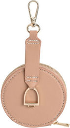 Produktbild von HV Polo Pouch Schlüsselanhänger HVPRubia aus Kunstleder in Schwarz und Beige