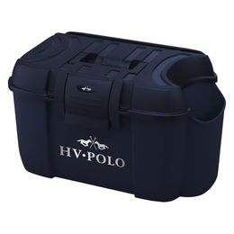 HV Polo Putzbox HVPNena Sattelzubehör aus Kunststoff Navy Blau Silber – Bild 1 von 2